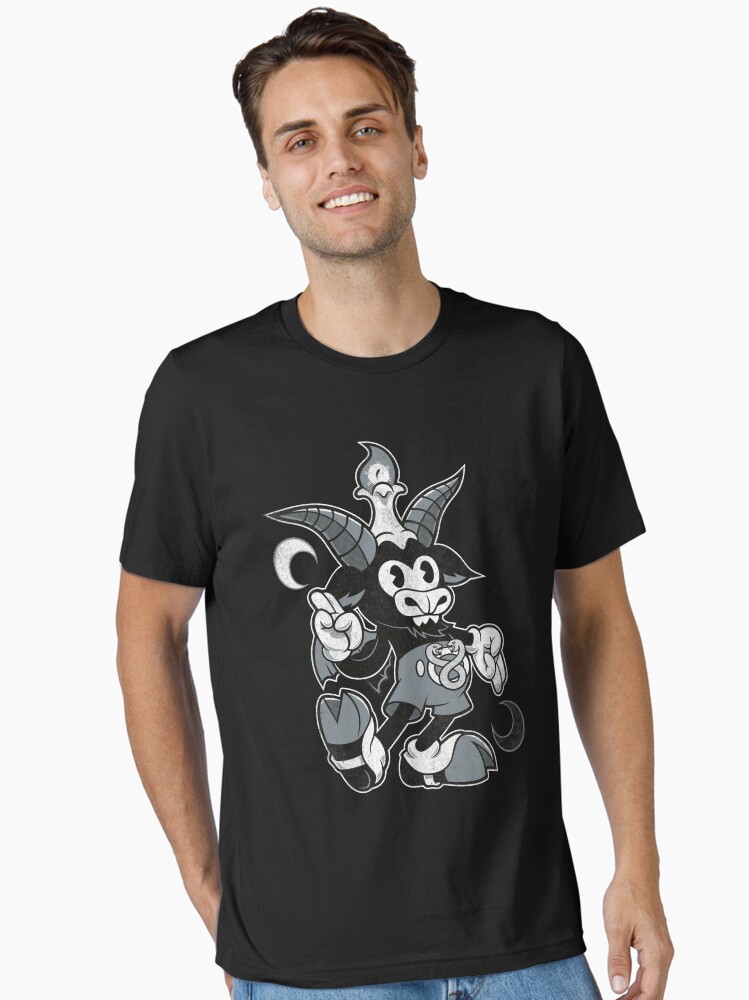 Vintage Cartoon Baphomet - Creepy Cute Goth - Occult T-Shirt Vintage Cartoon Baphomet - Creepy Cute Goth - Occult T-Shirt