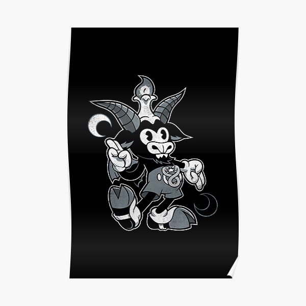 Do Walt Thou Wilt - Baphomet - Creepy Cute Occult Poster