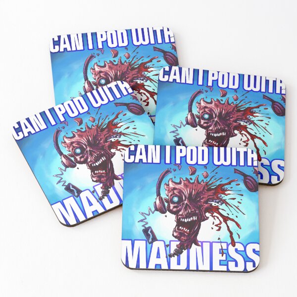 Item preview, Can I Pod With Madness logo designed and sold by PWMmegastore.