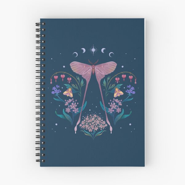 Item preview, Pink Moth and Bleeding Heart designed and sold by episodicDrawing.