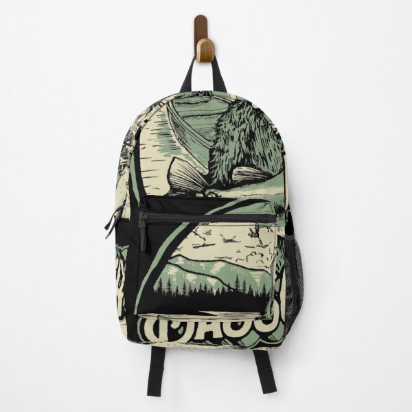 Item preview, Bassquatch! Funny Bigfoot Sasquatch & Bass Fishing Illustration designed and sold by SantosEstrada.