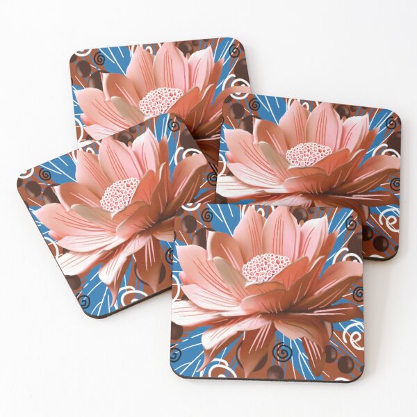 Item preview, Peach coloured flower  designed and sold by Flowersonstuff.