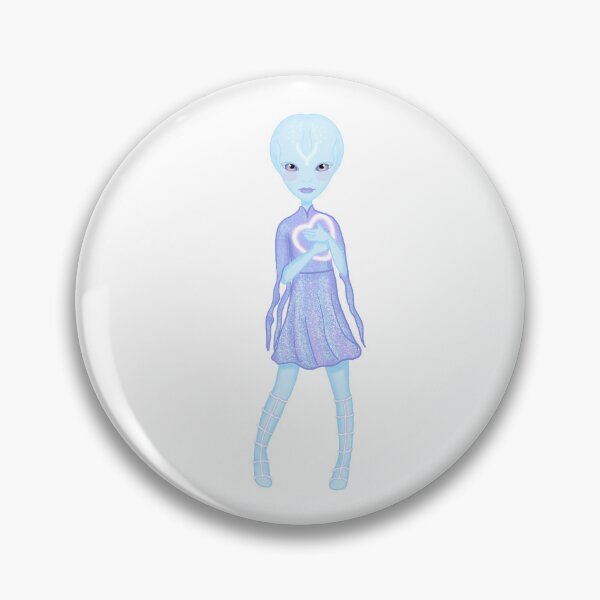 Item preview, Cute Alien Girl designed and sold by Juno Studio.
