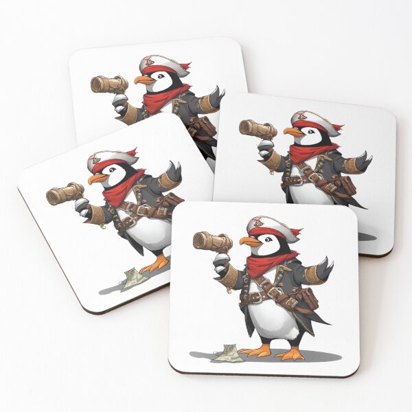 Item preview, Pirate penguin designed and sold by StyleSketch.