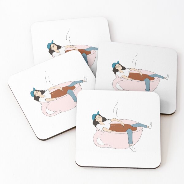 Item preview, coffee boy sticker  designed and sold by minimon-th.