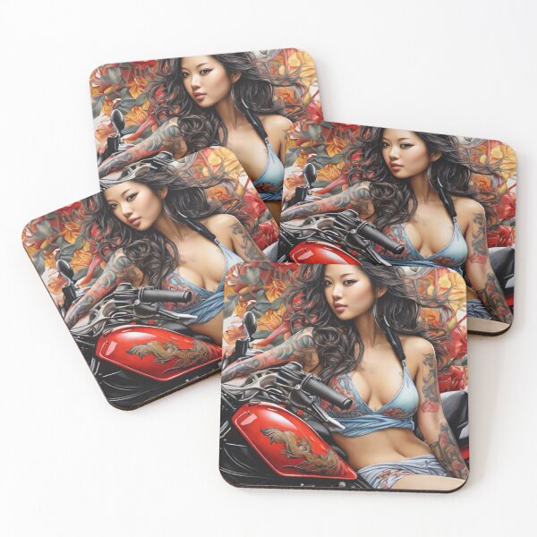 Item preview, Catch Me; Racing; Motorbike Model; designed and sold by StickerApe.