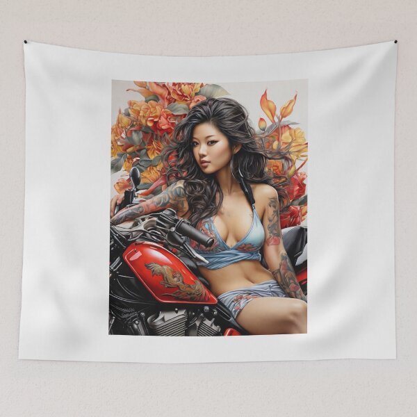 Item preview, Catch Me; Racing; Motorbike Model; designed and sold by StickerApe.