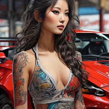 Artwork thumbnail, Catch Me; Racing; Car Model; by StickerApe
