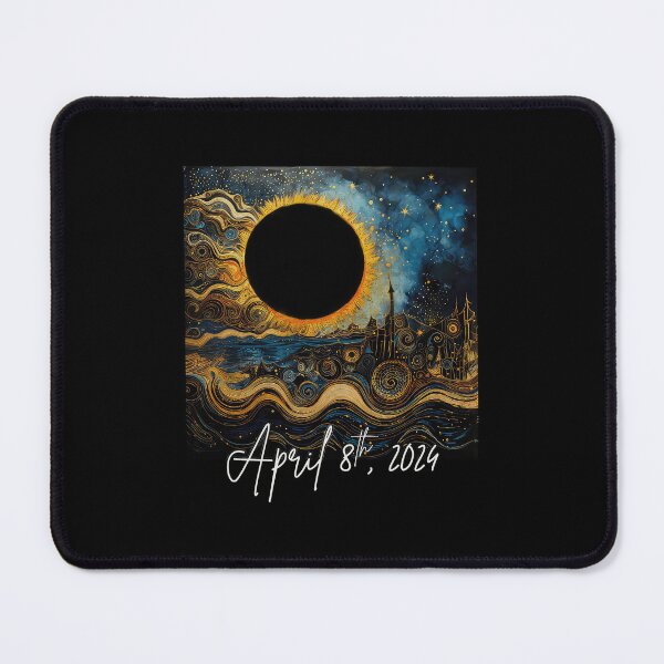 Item preview, Solar Eclipse April 8th 2024 Art designed and sold by rosinskimanual.
