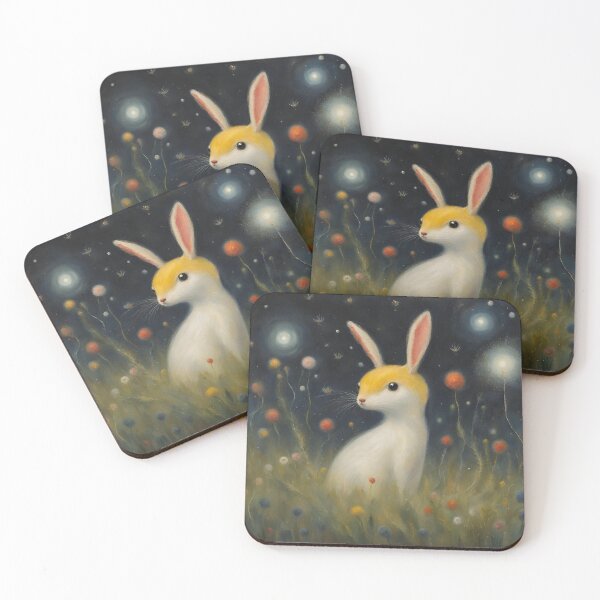 Item preview, Rabbit in the night designed and sold by ohsopurposeless.