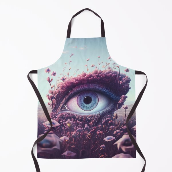 Item preview, Purple floral eye designed and sold by Dreamsinpastel.