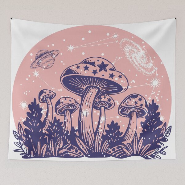 Item preview, Mycelium Magic - magic mushrooms from witch forest designed and sold by MonochromeEcho.