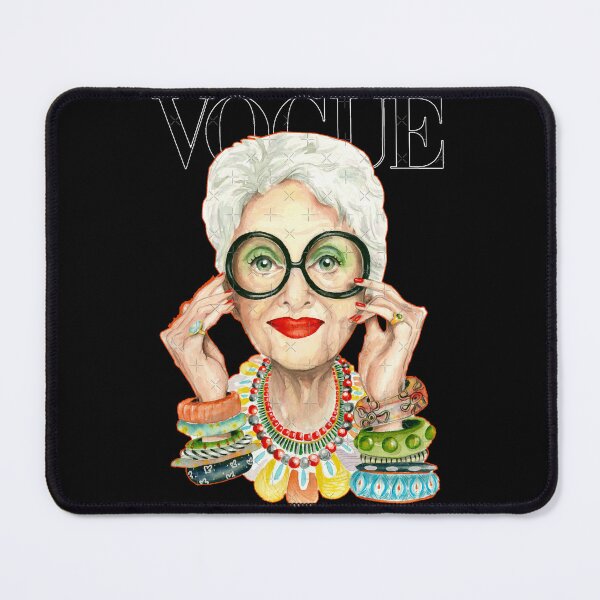 Item preview, of Iris Apfel Fashionista Icon designed and sold by Nikolechiles0.
