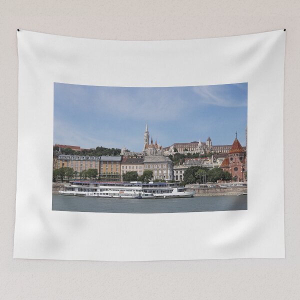 Item preview, Fisherman bastion Danube riverside Budapest designed and sold by goceris.