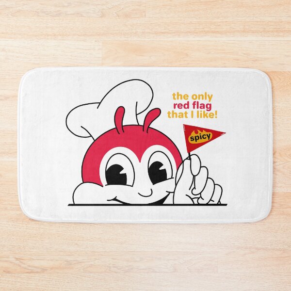 Item preview, JOLLIBEE PEEKING SPICY CHICKENJOY RED FLAG PINOY 2 designed and sold by aydapadi.