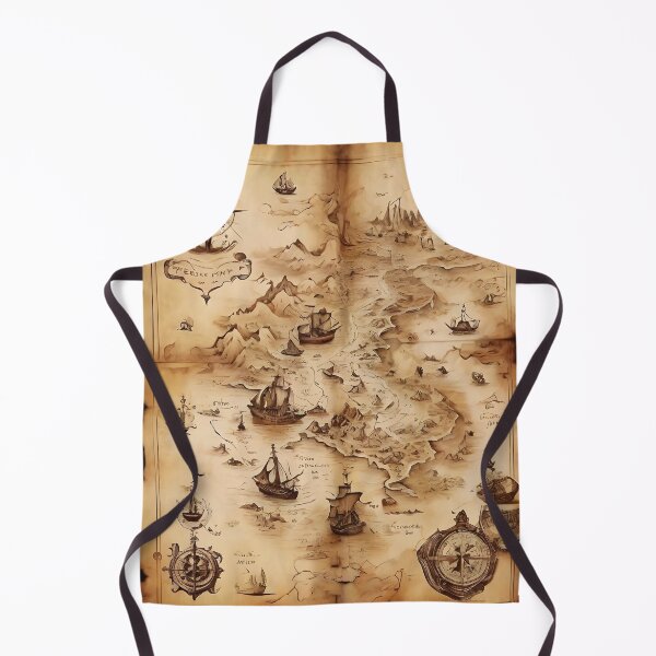 Item preview, Treasure Map Treasure Map Wall Decoration Wall Art Old designed and sold by X-ecute.