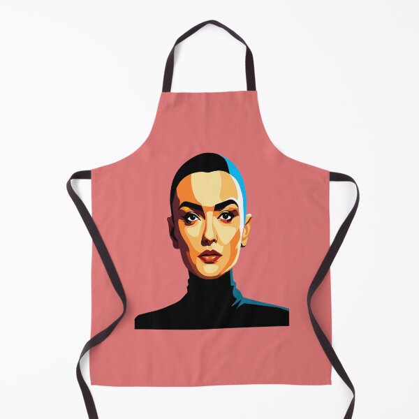 Item preview, "Rebel Harmony: Sinéad's Portrait" designed and sold by AgarutanPrint.