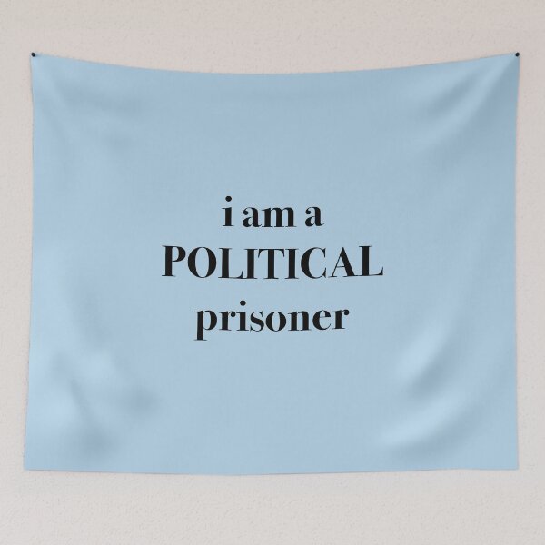 Item preview, i am a POLITICAL prisoner designed and sold by seaweed-tree.