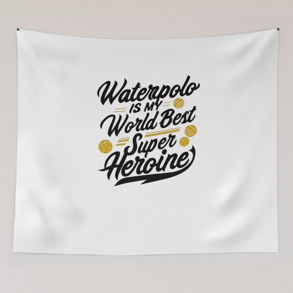 Item preview, Water Polo Superheroine designed and sold by Zwembad Vergelijker.