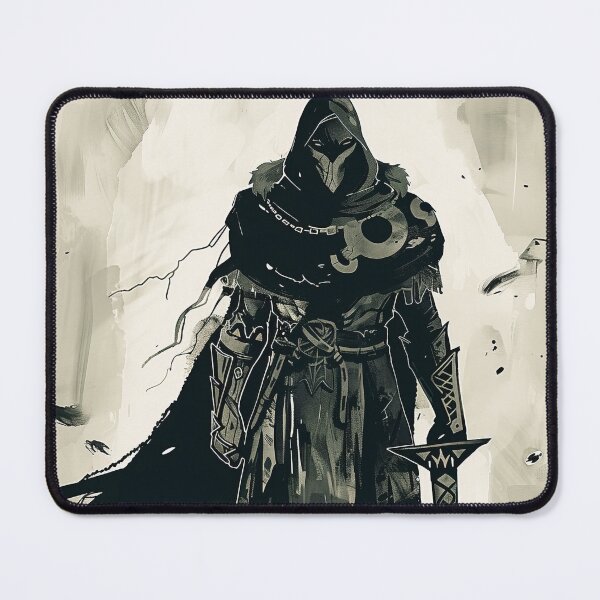 Item preview, Myth of the Monochrome Druid designed and sold by Retro Type.