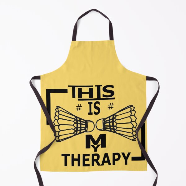 Item preview, Badminton is my therapy designed and sold by ESDT.
