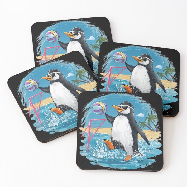 Item preview, Volleyball Penguin Splash designed and sold by Zwembad Vergelijker.