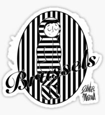 Brussels: I love this city Sticker