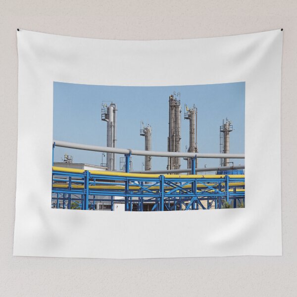 Item preview, petrochemical plant pipelines industry zone designed and sold by goceris.