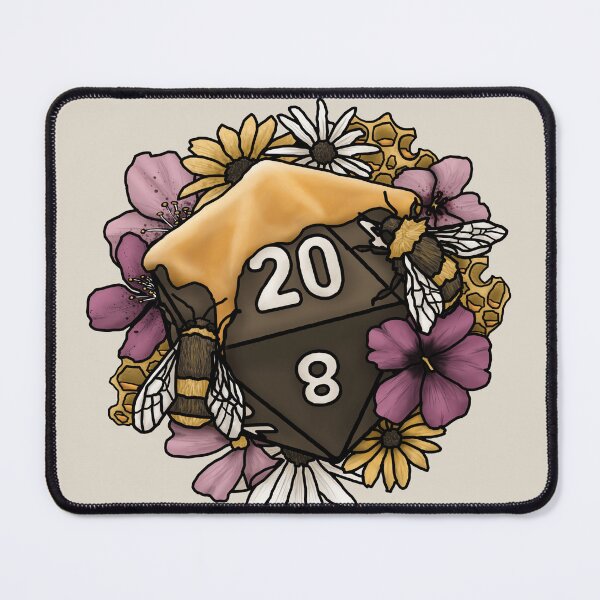Item preview, Honeycomb D20 Tabletop RPG Gaming Dice designed and sold by Cassidy June Art.