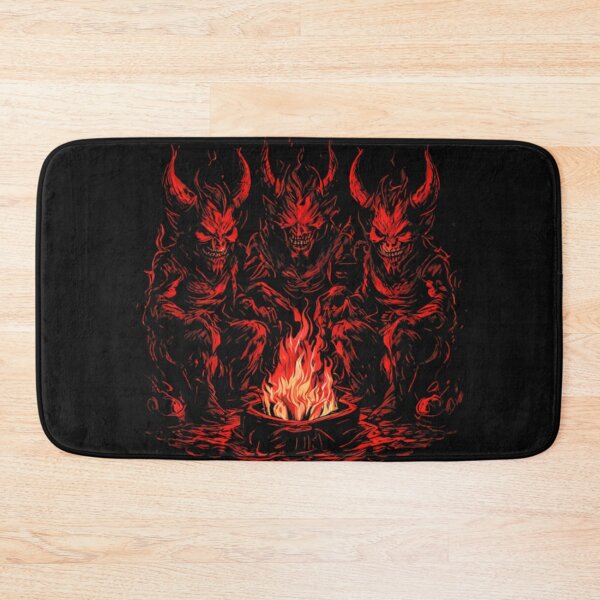 Item preview, Devils from Hell by the campfire designed and sold by aipaint.