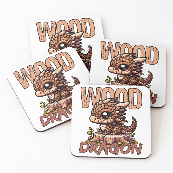 Item preview, Wood Dragon Chibi designed and sold by YokujinDesign.