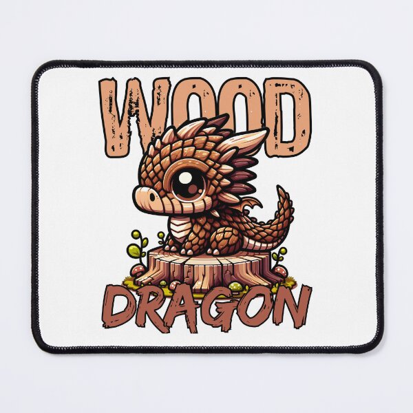 Item preview, Wood Dragon Chibi designed and sold by YokujinDesign.