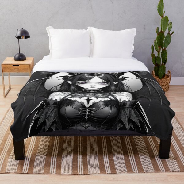 Artikelvorschau, Goth Girl süße Illustration 30 entworfen und verkauft von Lady Goth.
