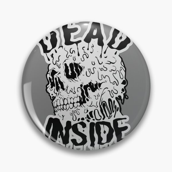 Artikelvorschau, Dead Inside, Totenkopf entworfen und verkauft von dmtdc.