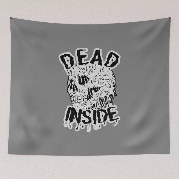 Item preview, Dead Inside, skull designed and sold by dmtdc.