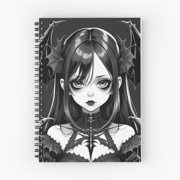 Item preview, Ilustración linda chica gótica 32 designed and sold by Lady Goth.