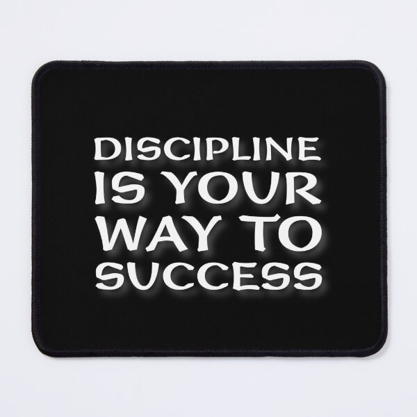 Item preview, (WF) Discipline Is Your Way To Success designed and sold by greatvibes4u.