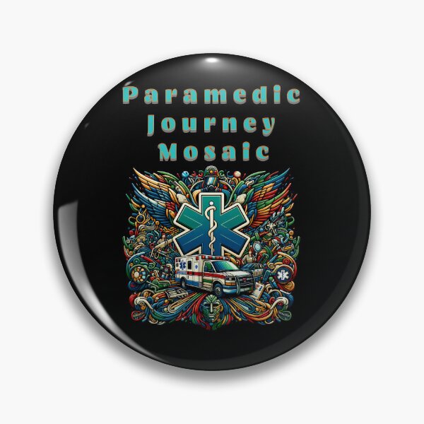 Item preview, Paramedic school survivor - Paramedic journey mosaic designed and sold by JansenGS.
