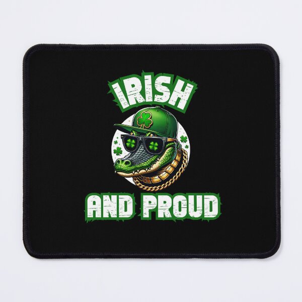 Item preview, Irish And Proud - St Patricks Day - Funny Alligator designed and sold by GRABAPSHOP.