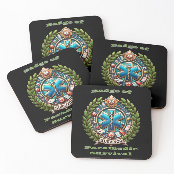 Item preview, Paramedic school survivor - Badge of paramedic survival designed and sold by JansenGS.