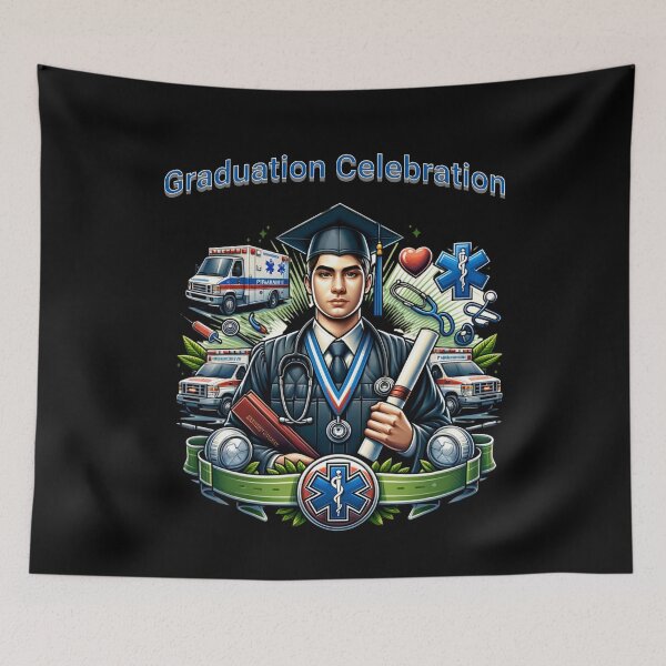 Item preview, Paramedic school survivor - Graduation celebration designed and sold by JansenGS.