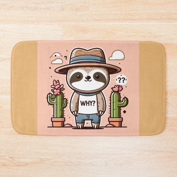 Item preview, The Curious Sloth designed and sold by aminz4.