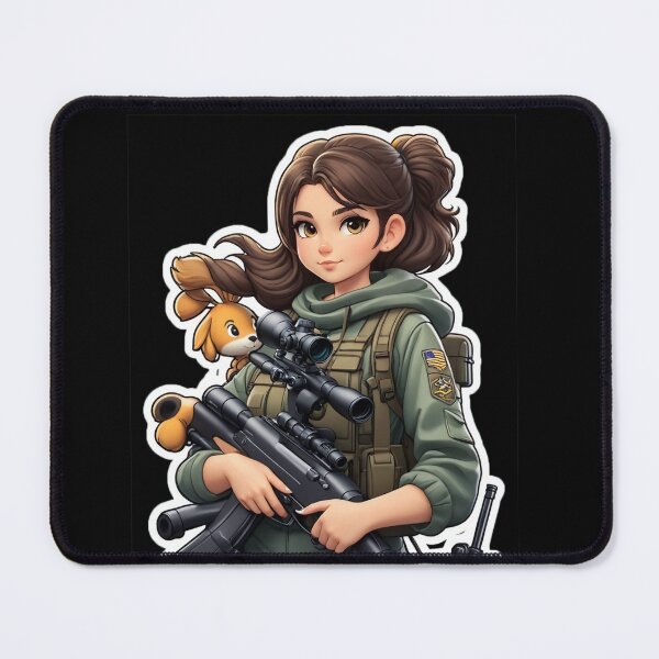 Item preview, Waifu Anime Girl Soldier designed and sold by Bunmigraphics .
