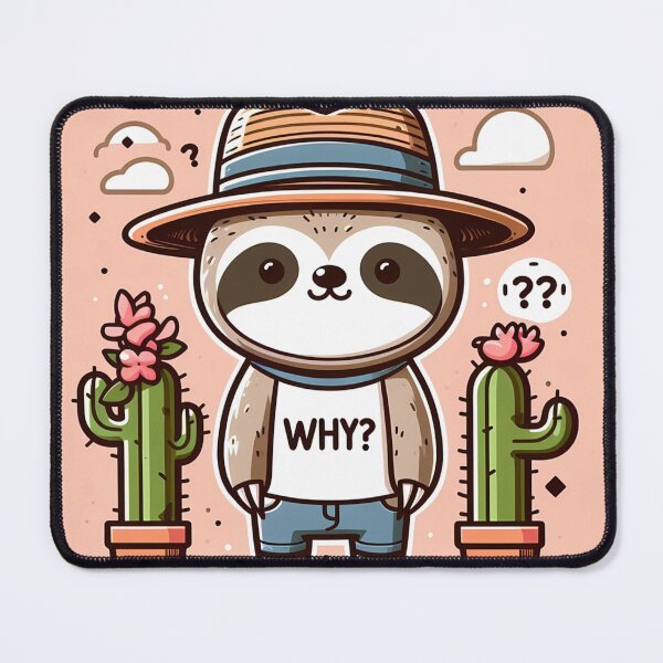 Item preview, The Curious Sloth designed and sold by aminz4.