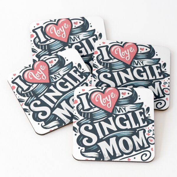 Item preview, i love single mom designed and sold by TshirtTalkYou.