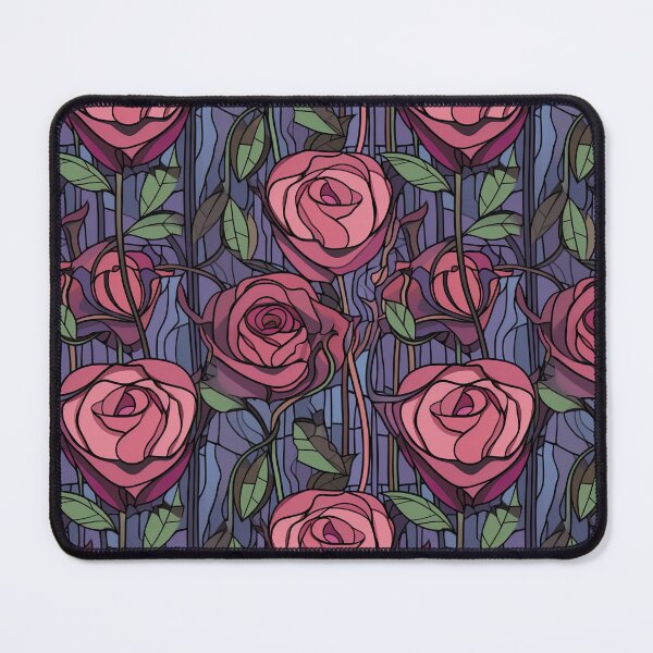 Item preview, Stained Glass Roses designed and sold by Eden Digital Creative.