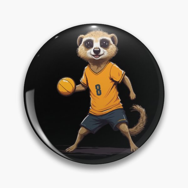 Item preview, Meerkat handball player streetwear style designed and sold by LuminOrb.