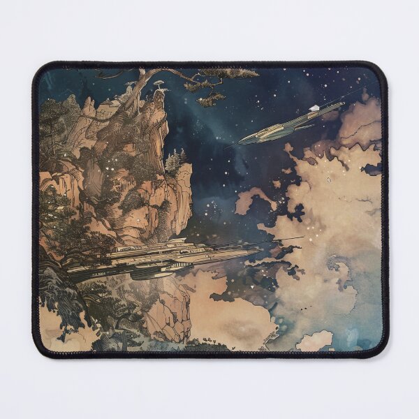 Item preview, The Great Cosmic Wave designed and sold by Retro Type.