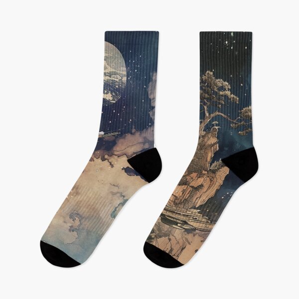 Item preview, The Great Cosmic Wave designed and sold by Retro Type.
