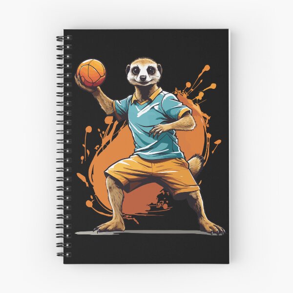 Item preview, Meerkat handball player streetwear style designed and sold by LuminOrb.